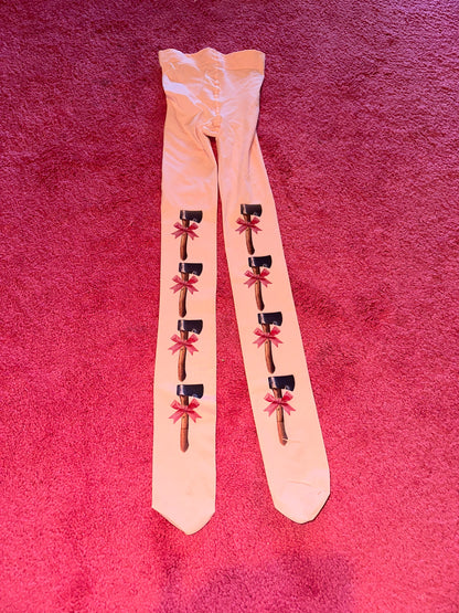 Hatchet Bow Tights