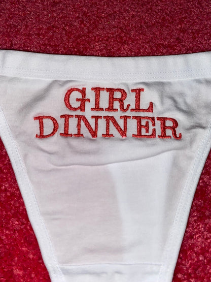 Girl Dinner Thong