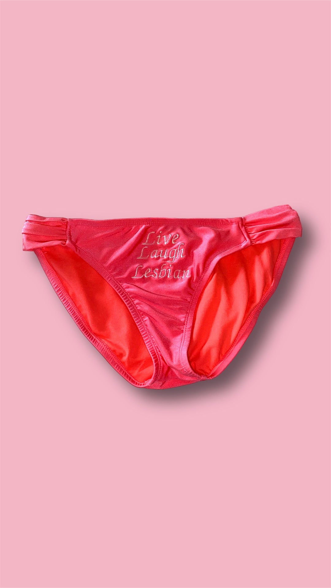 Live Laugh Lesbian Swimsuit Bottoms