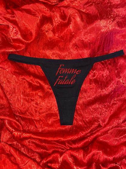 Femme Fatale Thong