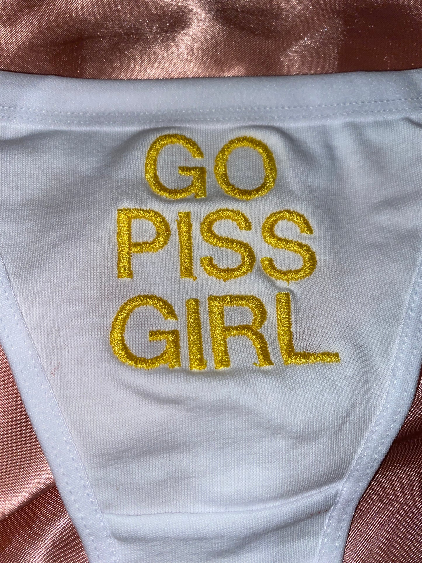 Go Piss Girl Thong