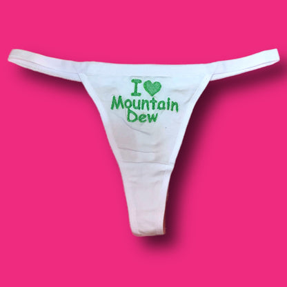 Mountain Dew Thong