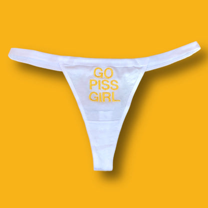 Go Piss Girl Thong