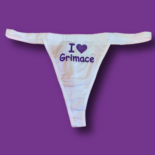 Grimace Thong