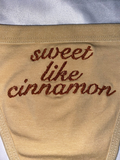 Sweet Like Cinnamon Thong