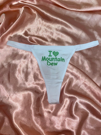 Mountain Dew Thong