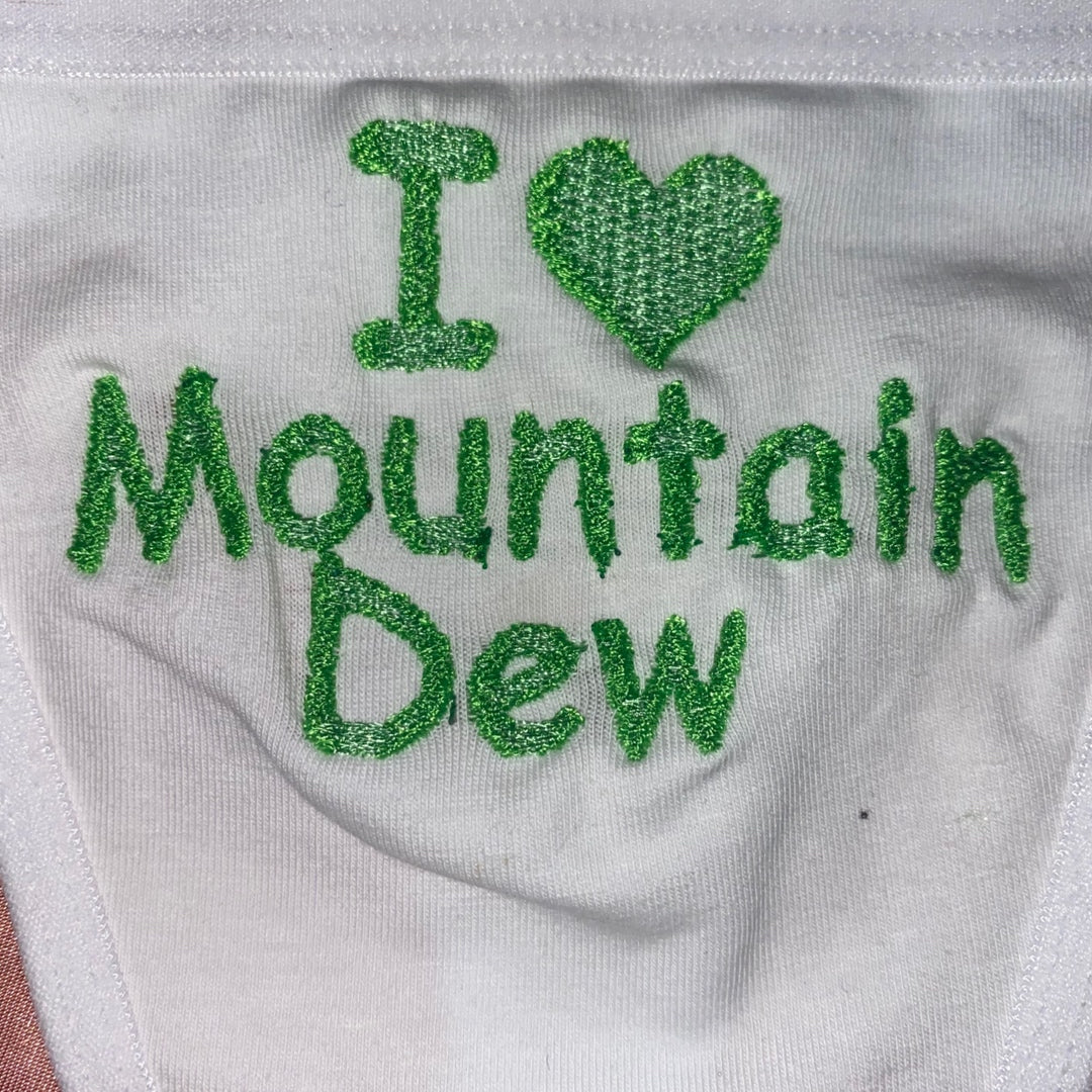 Mountain Dew Thong