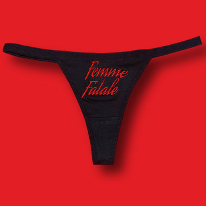 Femme Fatale Thong