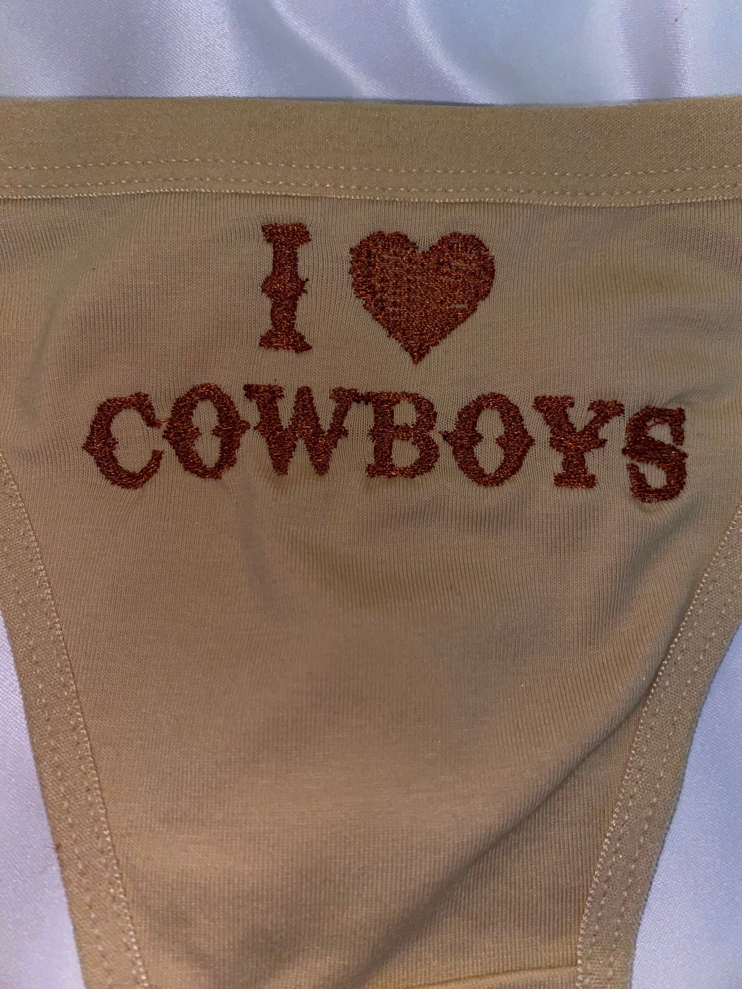 I love Cowboys Thong