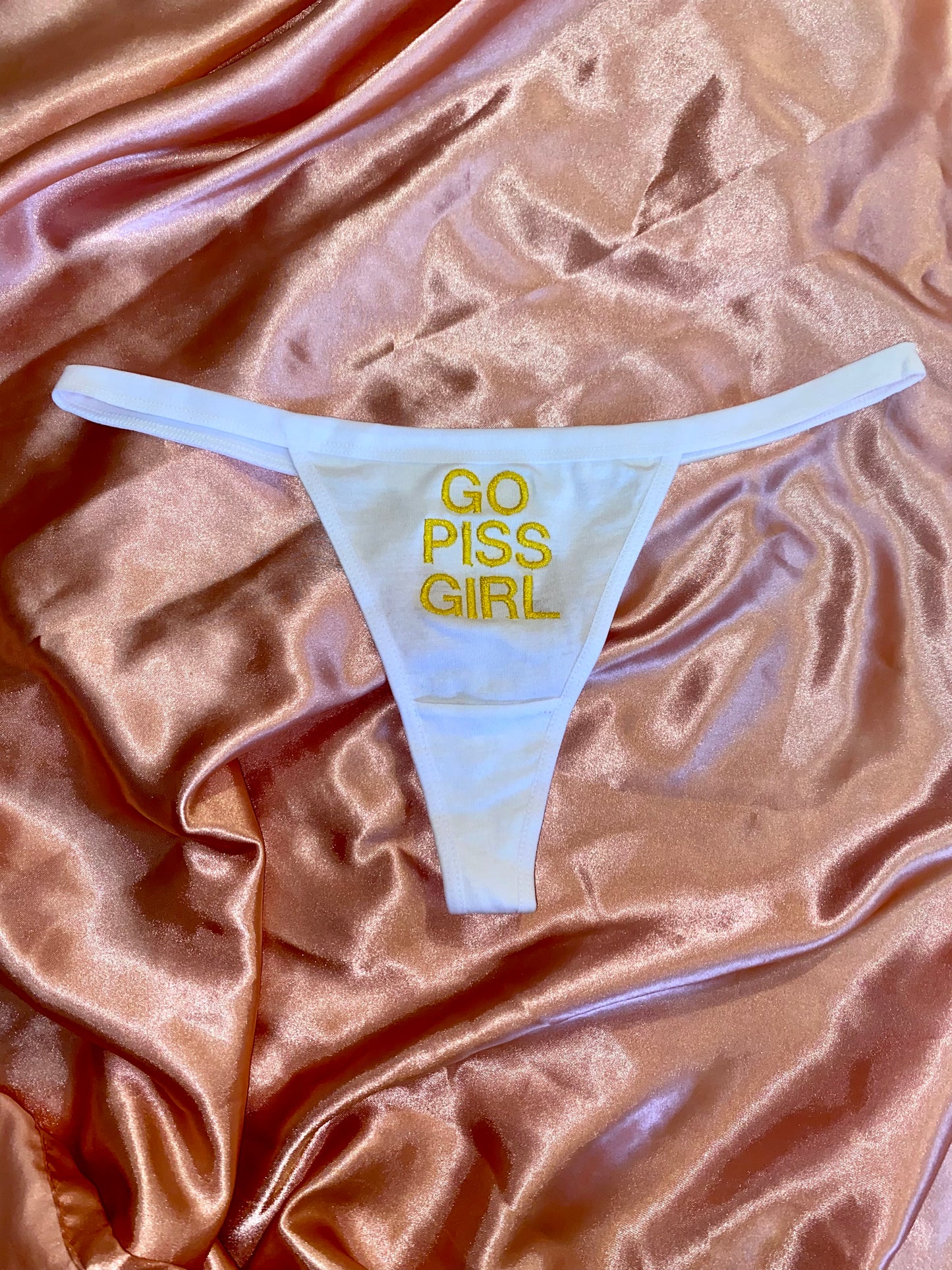 Go Piss Girl Thong