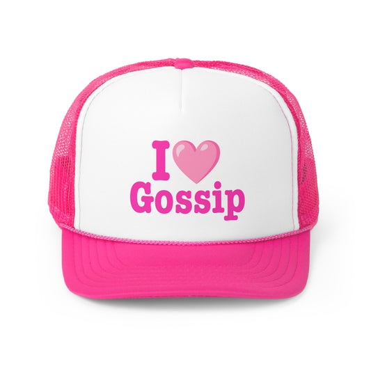 I Love Gossip Trucker Hat