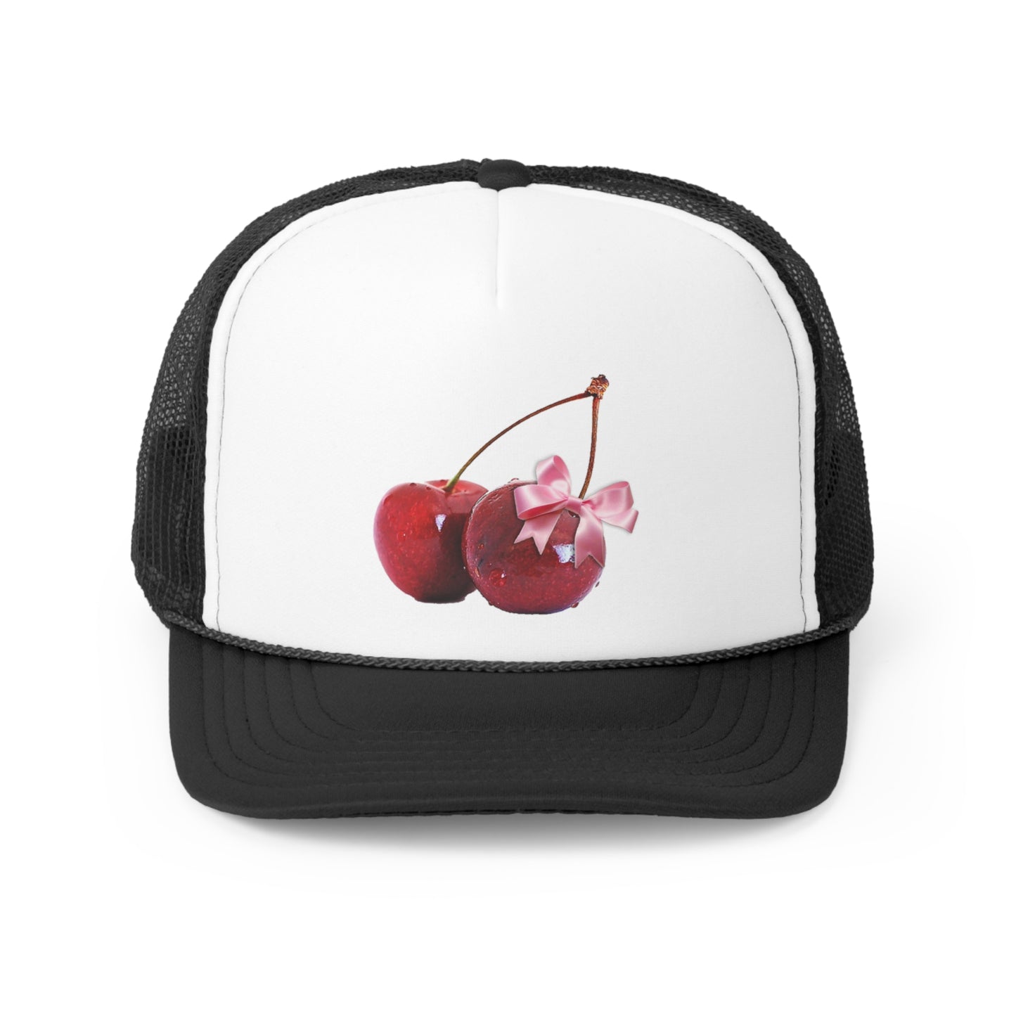 Cherry Bow Trucker Hat