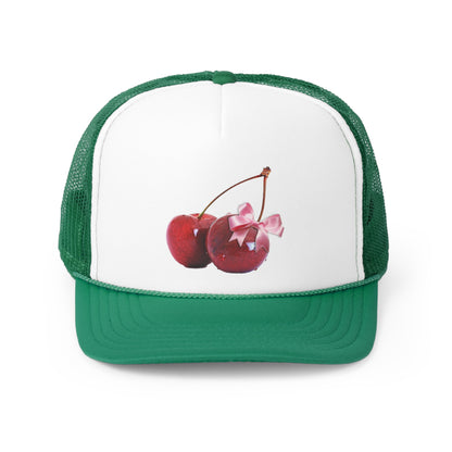 Cherry Bow Trucker Hat