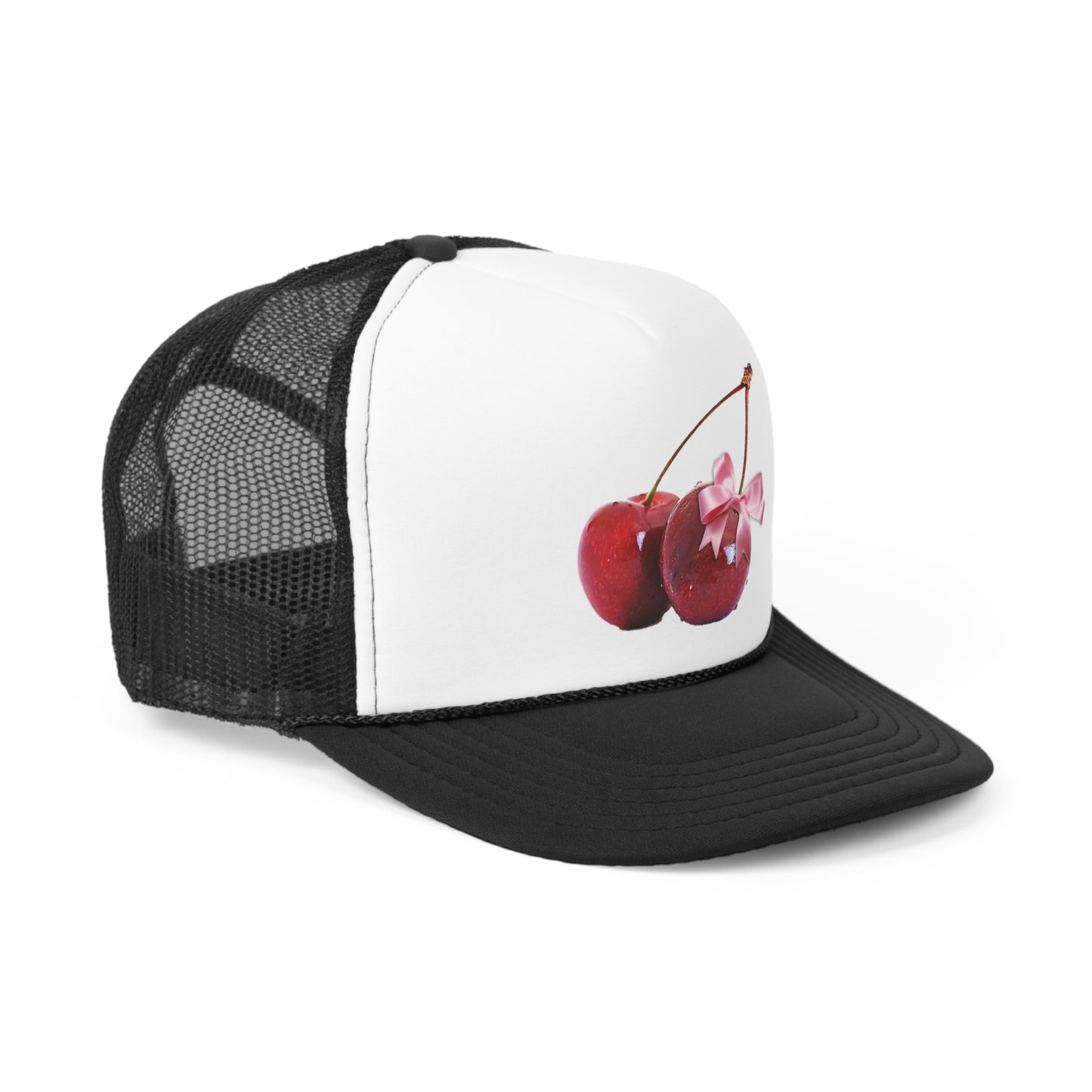 Cherry Bow Trucker Hat