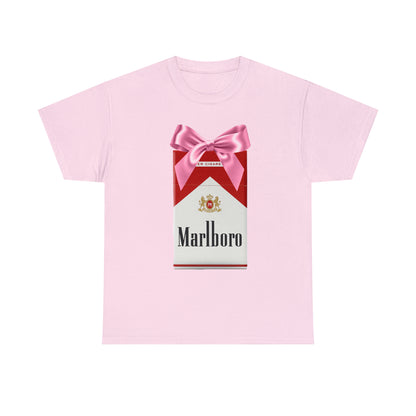 Cigarette Pack Bow T-Shirt