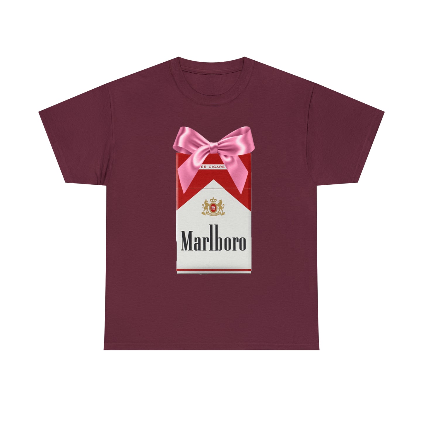 Cigarette Pack Bow T-Shirt