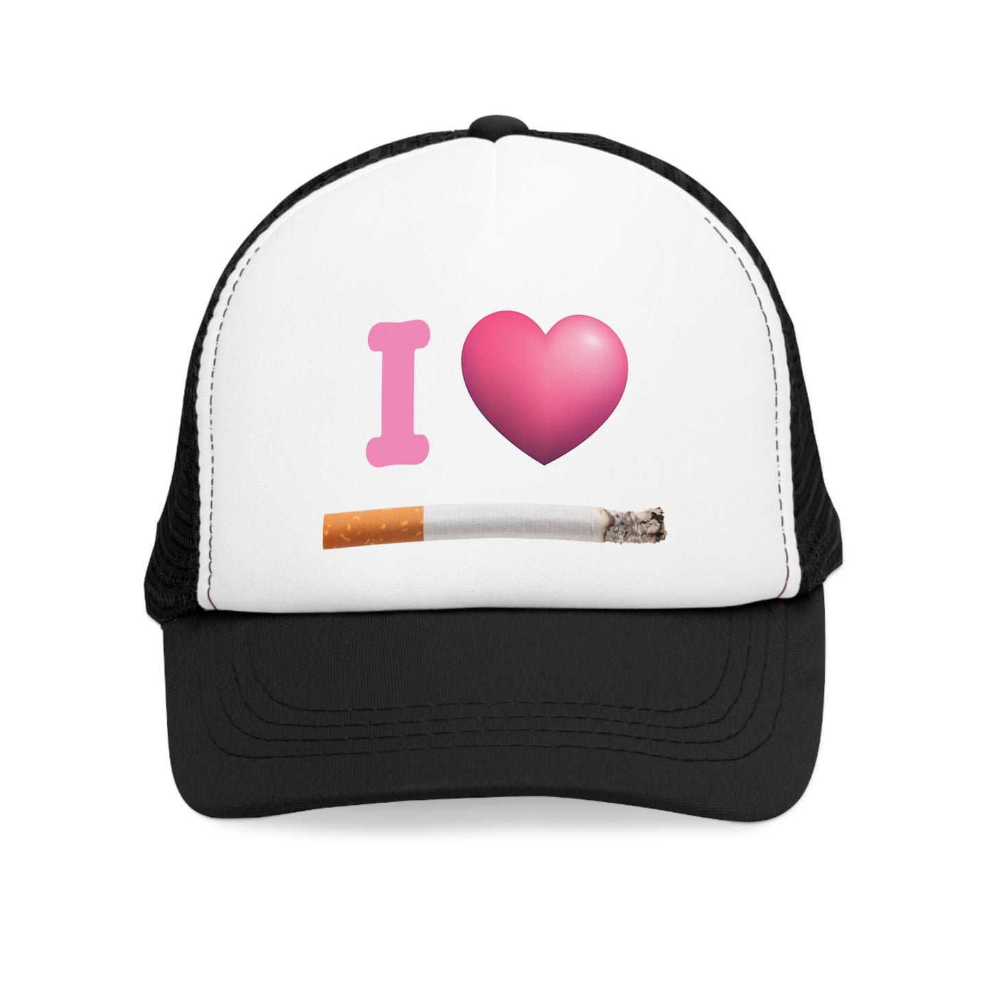 I Love Cigarette Trucker Hat