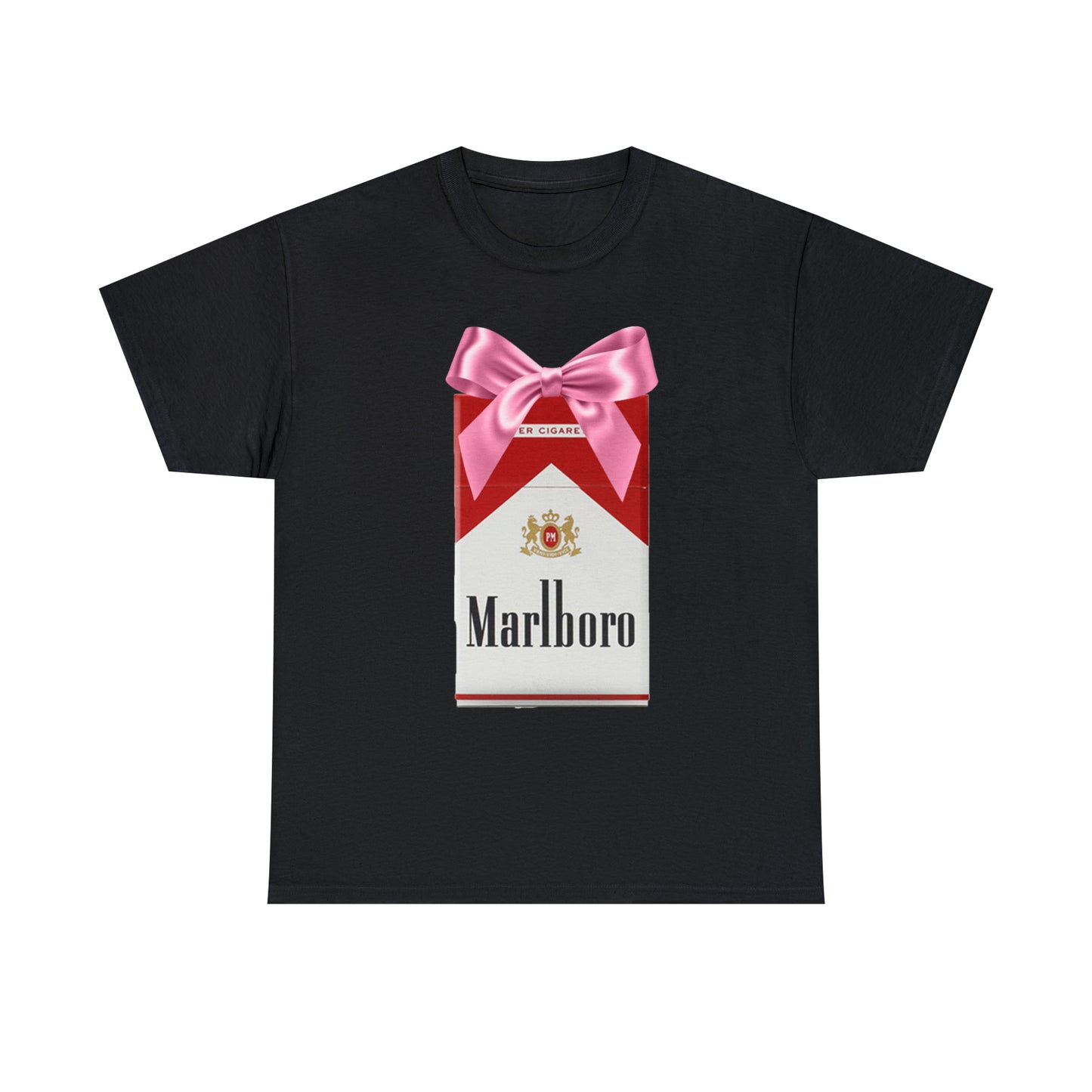 Cigarette Pack Bow T-Shirt