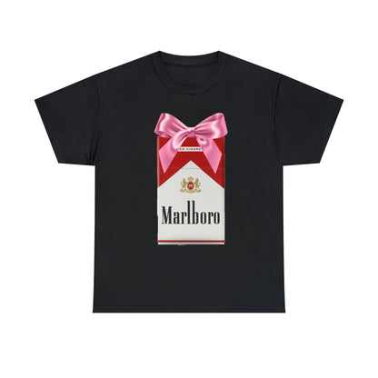 Cigarette Pack Bow T-Shirt