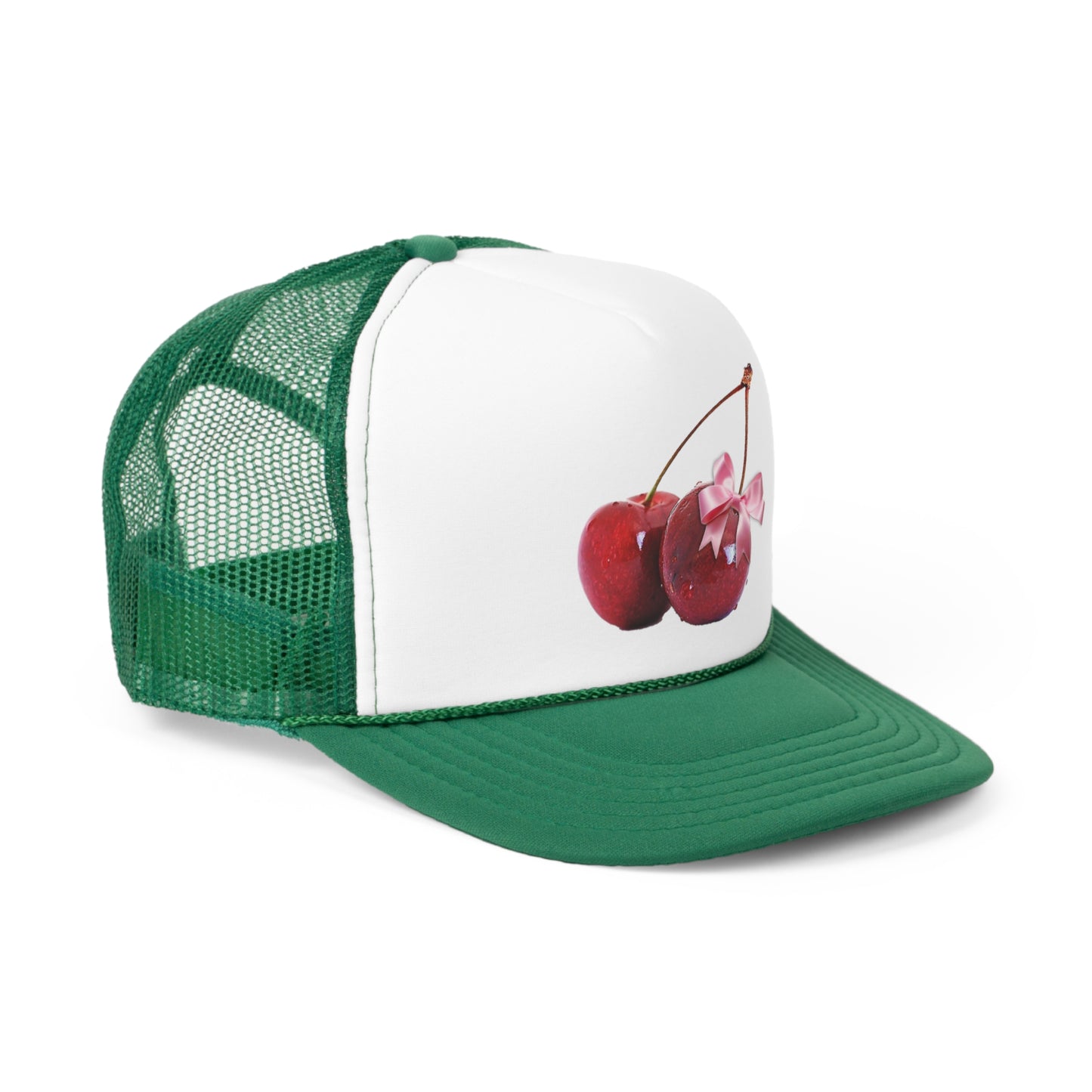 Cherry Bow Trucker Hat