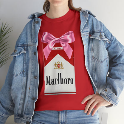 Cigarette Pack Bow T-Shirt