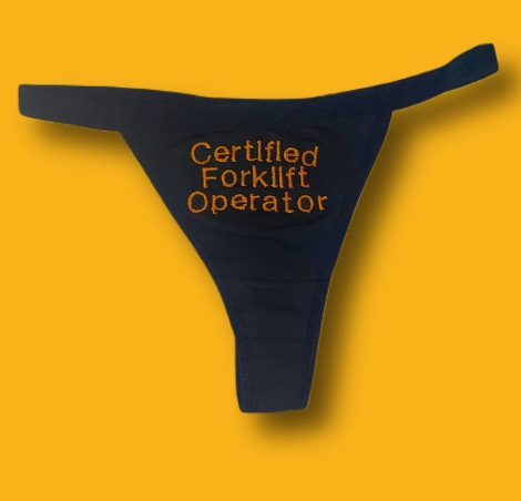 Certified Forklift Operator Thong