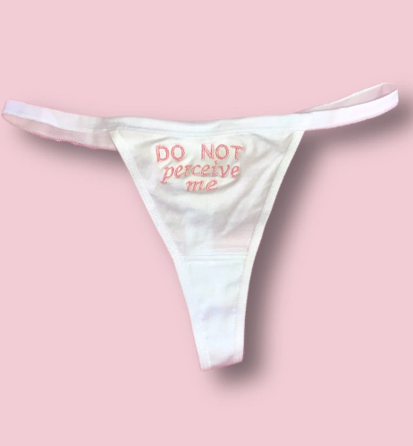 DO NOT perceive Thong