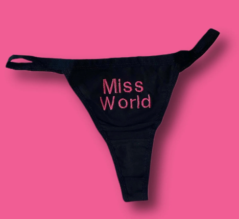 Miss World Thong