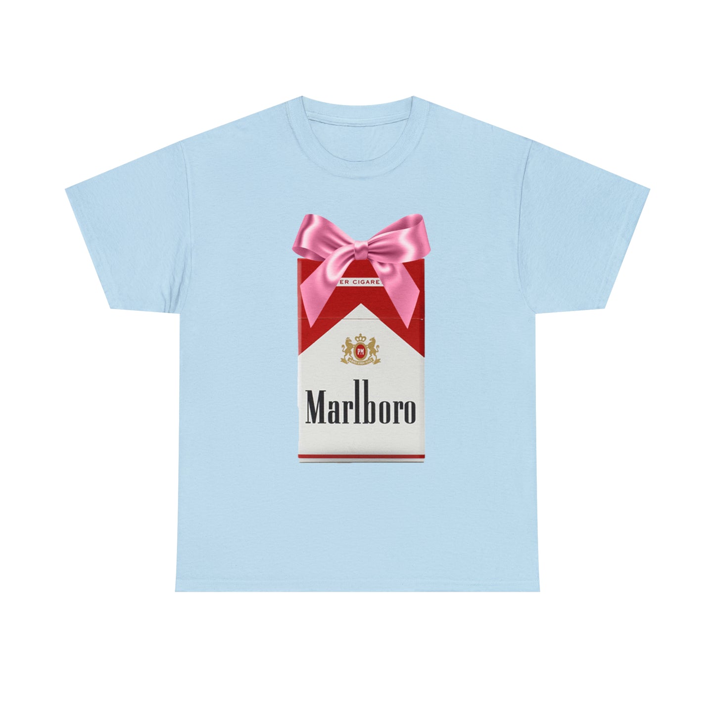 Cigarette Pack Bow T-Shirt