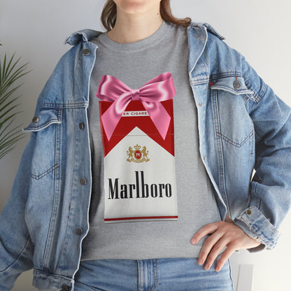 Cigarette Pack Bow T-Shirt