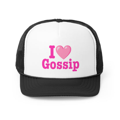 I Love Gossip Trucker Hat