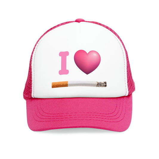 I Love Cigarette Trucker Hat