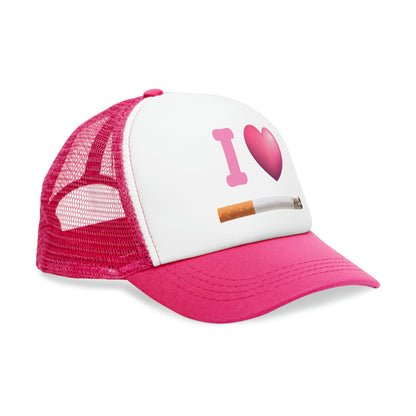 I Love Cigarette Trucker Hat