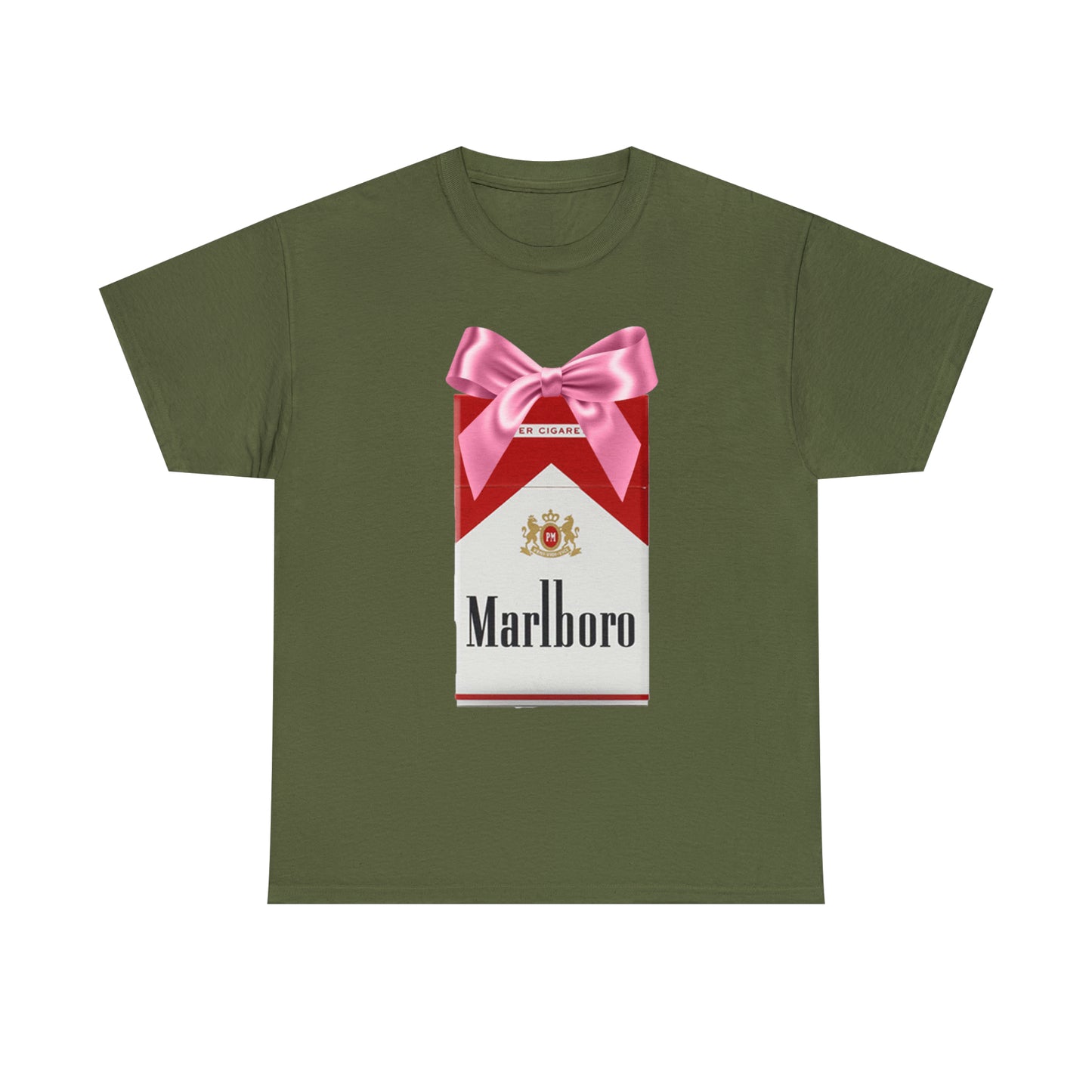 Cigarette Pack Bow T-Shirt