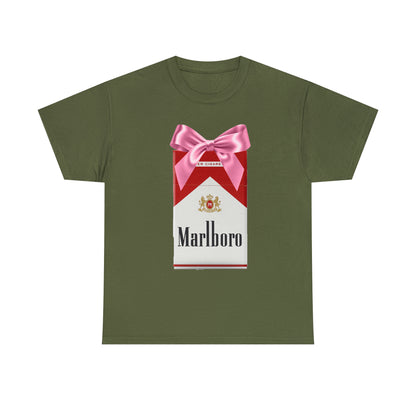 Cigarette Pack Bow T-Shirt