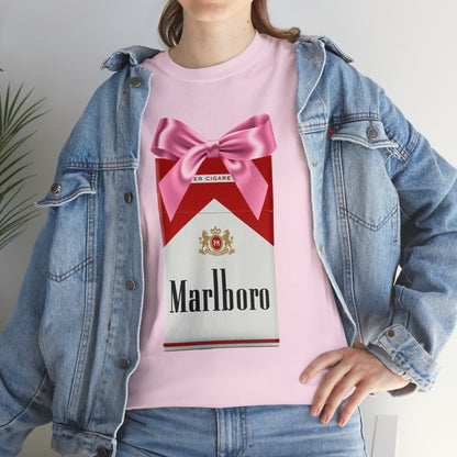 Cigarette Pack Bow T-Shirt