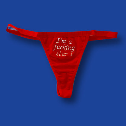 Fucking Star Thong