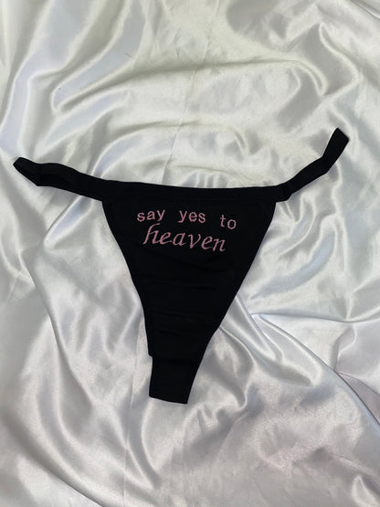 say yes to heaven Thong