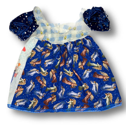 Blue Baby Doll Dress