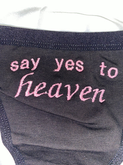 say yes to heaven Thong