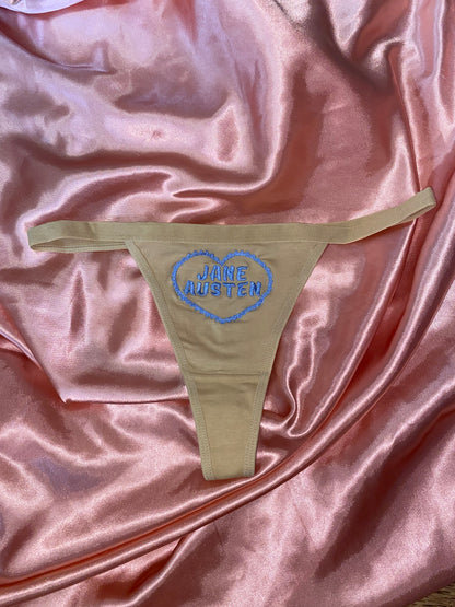 Jane Austen Thong