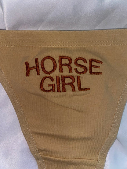 Horse Girl Thong